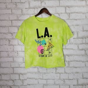 LA tye-dye vintage style tee‎